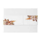 素朴結婚紅葉 招待状ベリーバンド (裏面例)