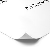 素朴結婚親の結婚贈り物 ポスター (角)