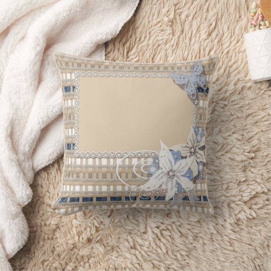 素朴結婚 クッション (ブランケット)