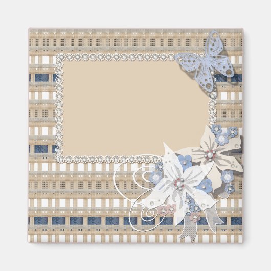 素朴結婚 マグネット (正面)