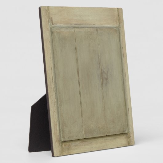 素朴絵を描木 フォトプラーク (側面)