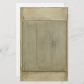 素朴絵を描木 便箋 (正面/裏面)