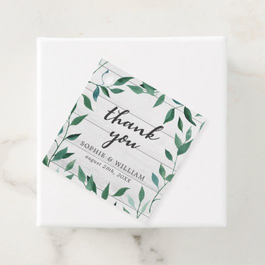 素朴緑ありがとう フェイバータグ (インサイチュ)