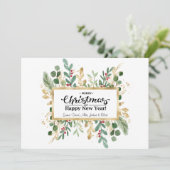 素朴緑のスエレガントクリプト金ゴールドの葉フローラ シーズンカード (スタンド正面)