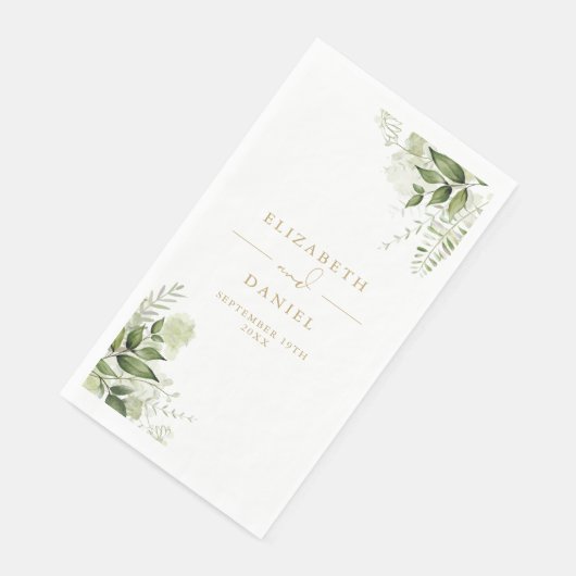 素朴緑のフローラエレガント結婚金ゴールド (コーナー)