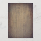 素朴緑の情結婚報を吸う エンクロージャーカード (裏面)