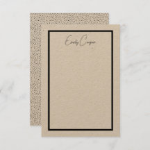 素朴縁どシンプル黒水玉模様モノグラム