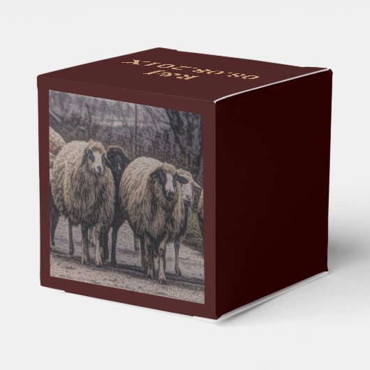 素朴羊の田舎道牧場ファーム群 フェイバーボックス (裏面サイド)