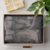 素朴羊の田舎道牧場ファーム群 薄葉紙 (ギフト)