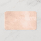 素朴美しいフローラ予約座席番号 プレイスカード (裏面)