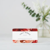 素朴美しいフローラ枠付き座席表番号 プレイスカード (スタンド正面)