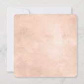 素朴美しいフローラ枠結婚式招待状 招待状 (裏面)