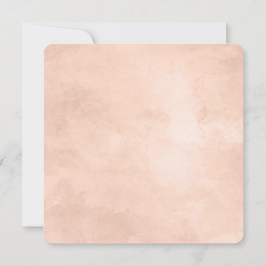 素朴美しいフローラ枠結婚式招待状 招待状 (裏面)