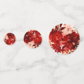 素朴美しいフローラ水の色のモノグラ結婚ム コンフェッティ (裏面)