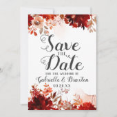 素朴美しいフローラ水の色の保存日付 セーブザデート (正面)