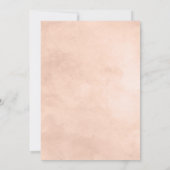 素朴美しいフローラ水の色の保存日付 セーブザデート (裏面)