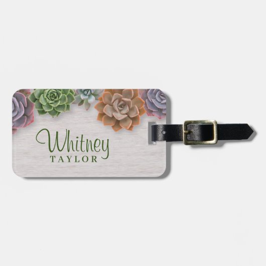 素朴肉 ラゲッジタグ (正面横)