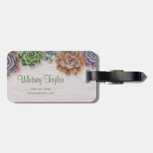 素朴肉 ラゲッジタグ (裏面横)