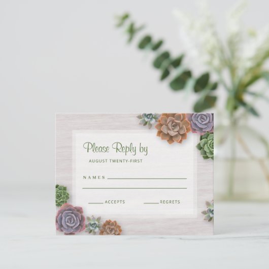 素朴肉 出欠カード (スタンド正面)