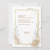 素朴自然フローラ結婚調和 (裏面)