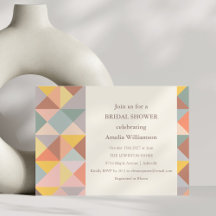 素朴自然秋スタイリッシュブライダルシャワー