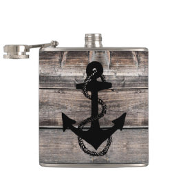 素朴航海のな背景といかり | フラスク