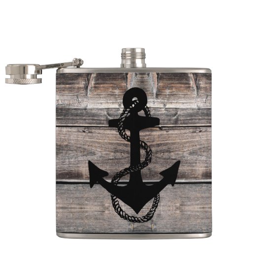 素朴航海のな背景といかり | フラスク (オープン)