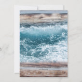 素朴航海のバチェロレッテ帆走招待状 招待状 (裏面)