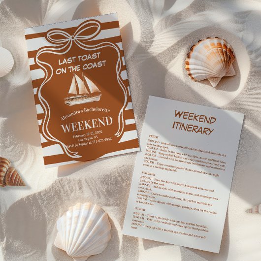 素朴航海のバチェロレッテ 招待状