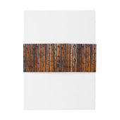 素朴航海の結婚婚約 招待状ベリーバンド (裏面例)