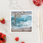 素朴航海の結婚紙 スタンダードカクテルナプキン (インサイチュ)