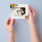 素朴花ユーカリ葉ス結婚ズ チラシ (手)