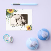 素朴花ユーカリ葉ス結婚ズ チラシ (シングル)