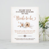 素朴花嫁がメモリーゲームの看板 (スタンド正面)