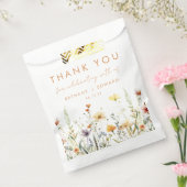 素朴花結婚の フェイバーバッグ (封をした状態)