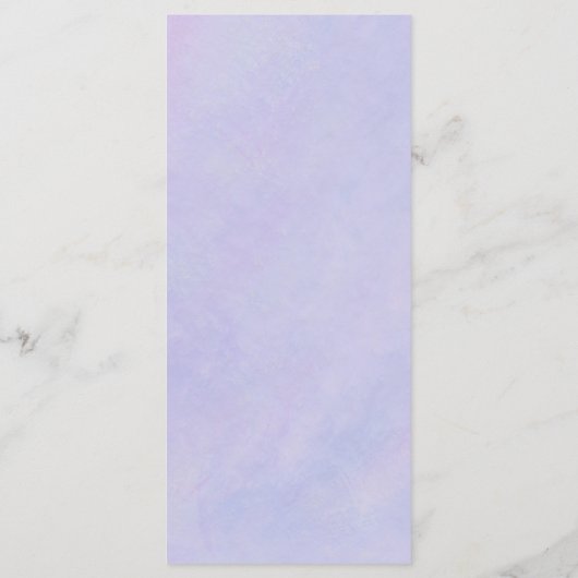 素朴花結婚の メニュー (裏面)