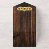 素朴花結婚病 オールインワン招待状 (外側)