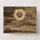 素朴花結婚病 オールインワン招待状 (裏面)