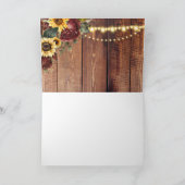 素朴花結婚病 サンキューカード (内部)