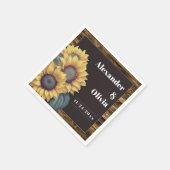 素朴花結婚病 スタンダードカクテルナプキン (角)