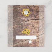 素朴花結婚病 プレイスカード (外部開封)