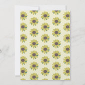 素朴花縁ど緑ブライダルシャワー 招待状 (裏面)