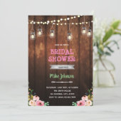 素朴花退職パーティーテーマ 招待状 (スタンド正面)