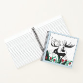 素朴芸術的花 ノートブック (内部)