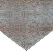 素朴茶色の西の田舎革の模様 テーブルクロス (アングル)