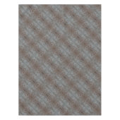 素朴茶色の西の田舎革の模様 テーブルクロス (正面)