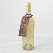 素朴葉ウッドサンキュー結婚ズ ボトルネックタグ (アングル)