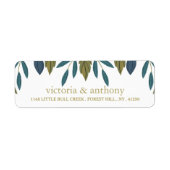 素朴葉フローラ結婚の ラベル (正面)