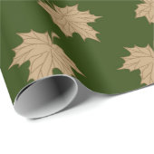 素朴葉型 ラッピングペーパー (ロールコーナー)