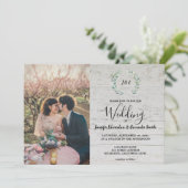 素朴葉結婚200000000000000000000000000000000000000000000 招待状 (スタンド正面)